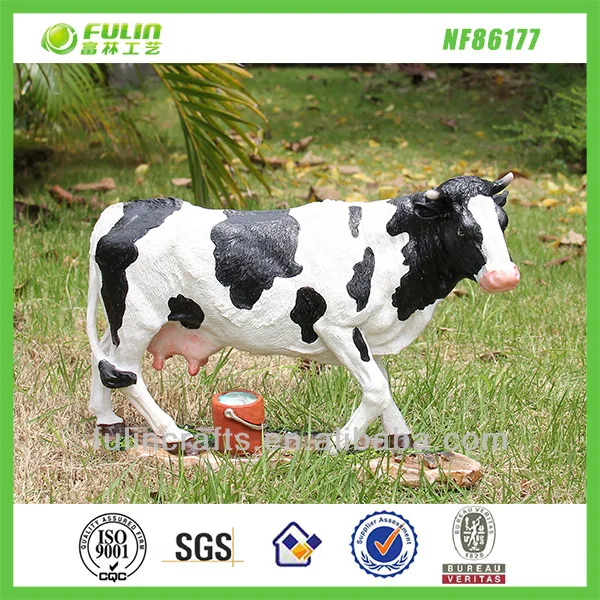 resin cow statue