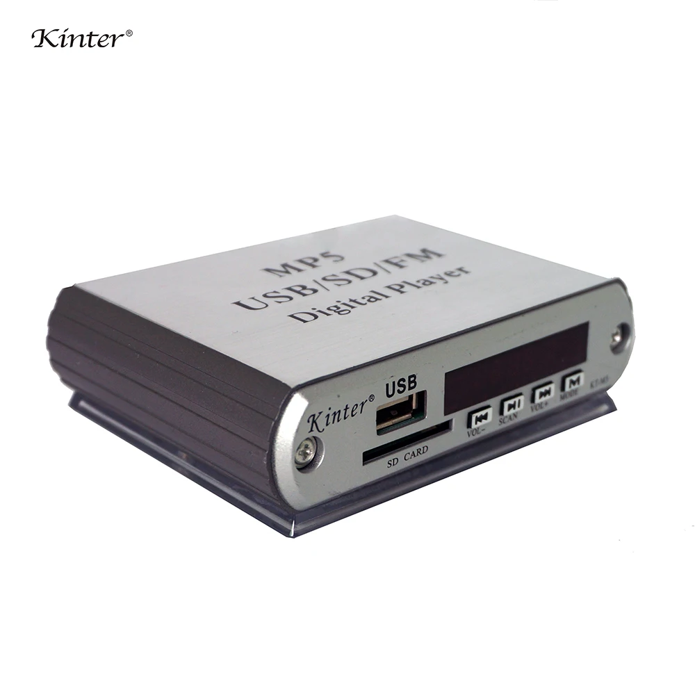 

Kinter KT-M5 USB/SD digital player mini card reader with display