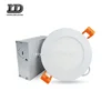 LED round panel light dimmable slim downlight for ceiling