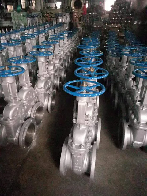 
SS304/SS316 stainless steel gate valve 150lb ASME 16.5 