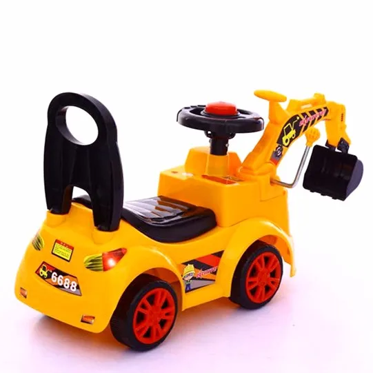 Rc Excavator Kids Toy Excavator Car 2.4g 11ch Metal Engineering Digger