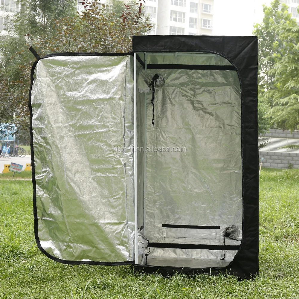 
Quality hydro grow tent 240*120*200cm non-toxic high-reflective silver Mylar fabric 