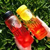 BPA FREE Custom your logo 500ml Tritan Sports Fruit Infuser Water Bottle