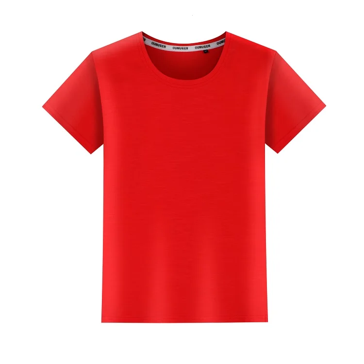 Best quality 100% cotton unisex blank t shirts made in china