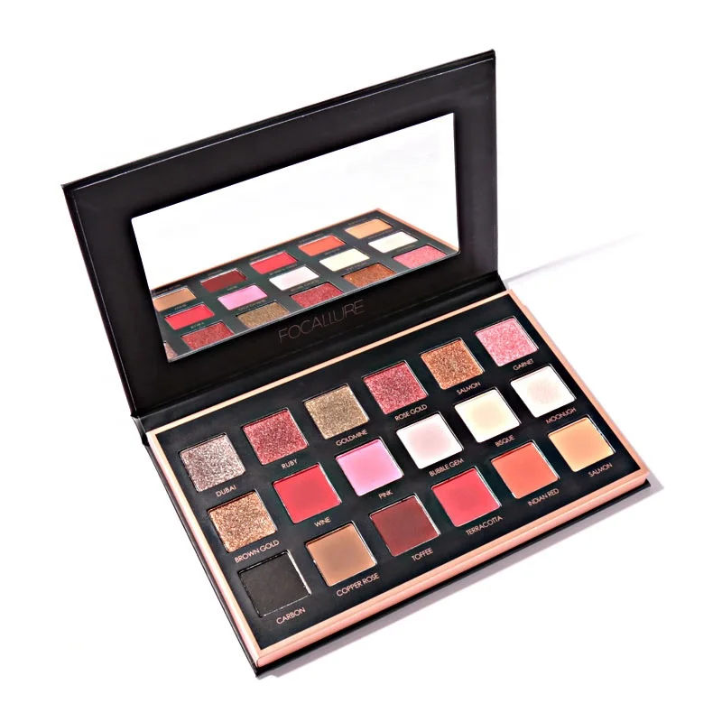 

FOCALLURE Wholesale Products Magnetic 18 Color Eyeshadow Makeup Palette