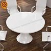 Heavy Duty Artificial Stone Commercial Solid Surface Rest Table Round Table Drink