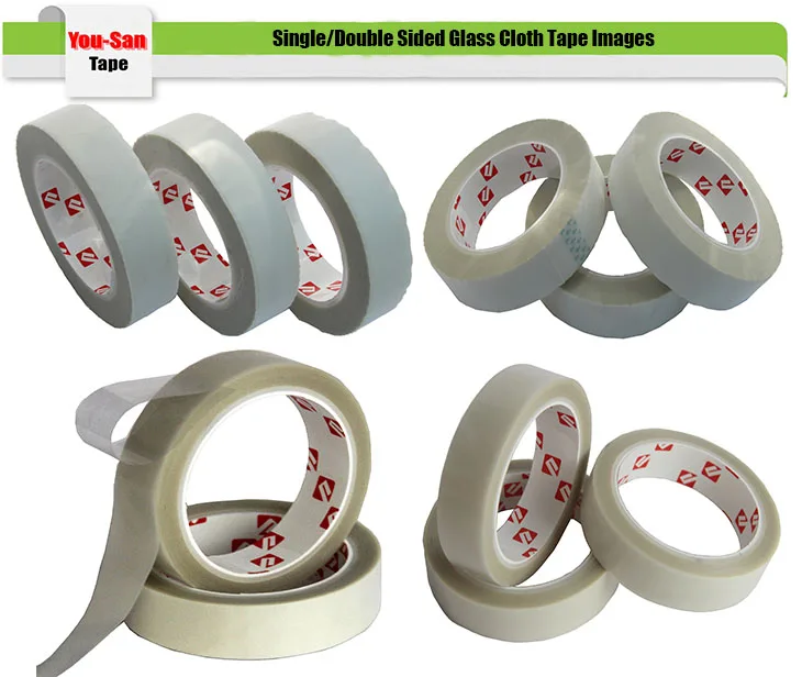 High Temperature 3m Equivalent Glass Cloth Adhesive Gum Tape For H