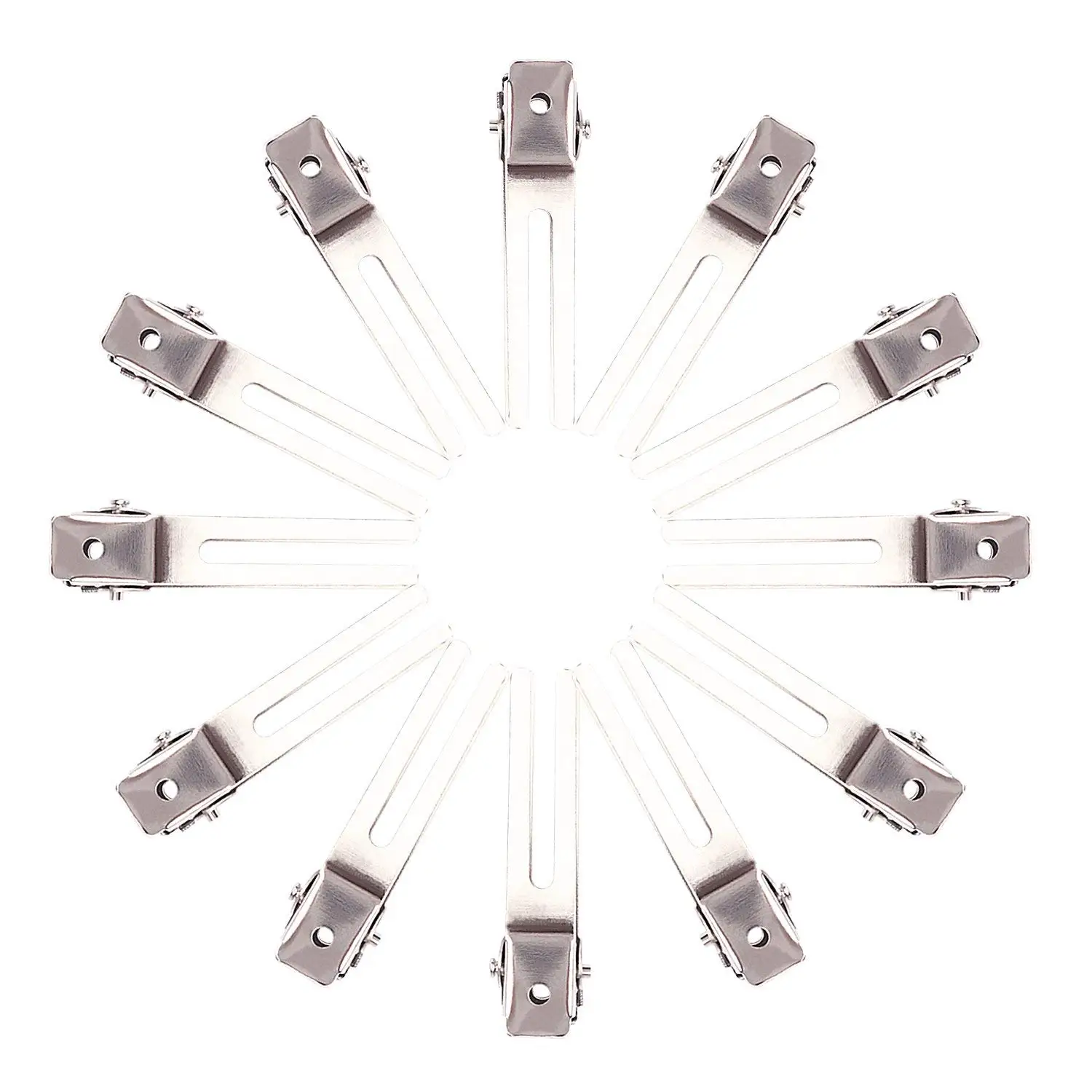 Buy Salon Care Metal Double Prong Curl Clips In Cheap Price On M