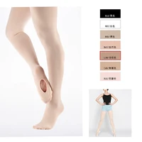

High Quality Low Price Factory In-stock Free Sample Convertible Ballet Tights With Hole Dance Tights