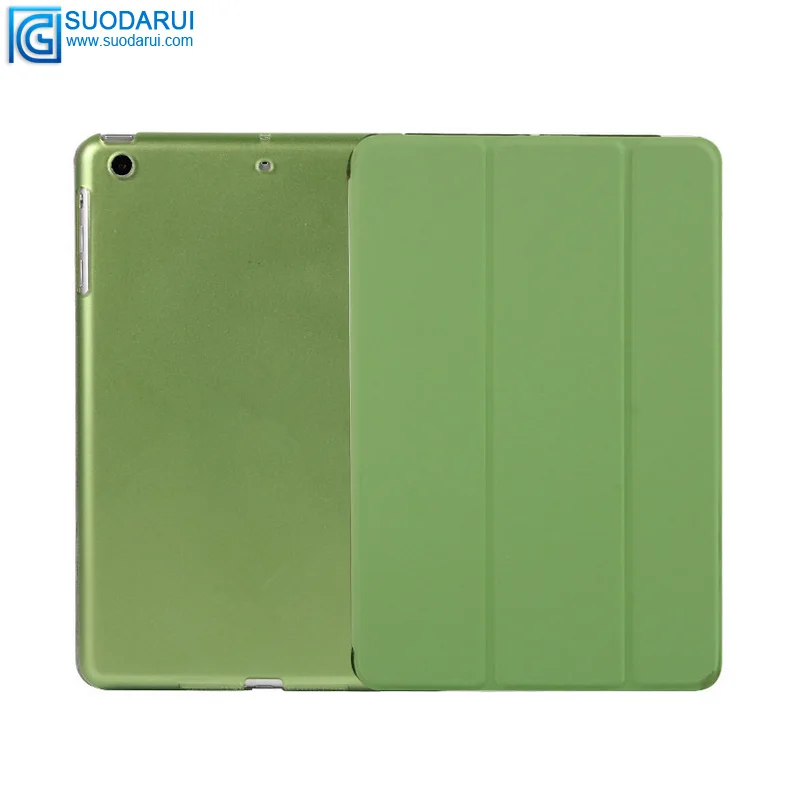 Tri-fold Smart sleep & wakeup Cover for apple ipad Pro 10.5 flip leather case with Back stand cover