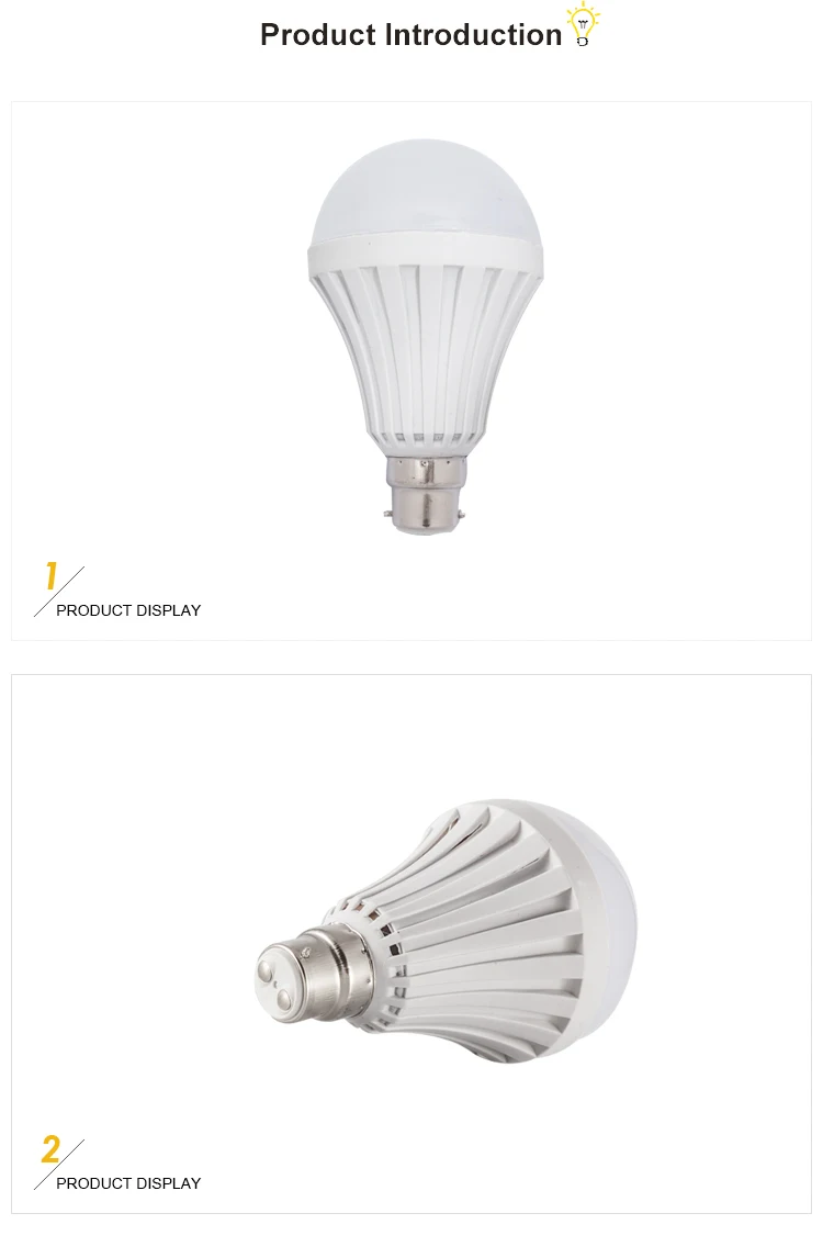 5W LED bulb with Super High Lumen LED IC Emergency Light