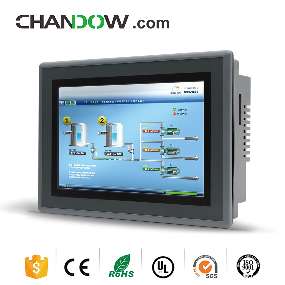 Factory price lcd touch screen monitor with can bus suppliers in china