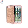 Saiboro Shockproof flash powder Electroplate phone case for iphone 6 7 electroplating case for iphone 7