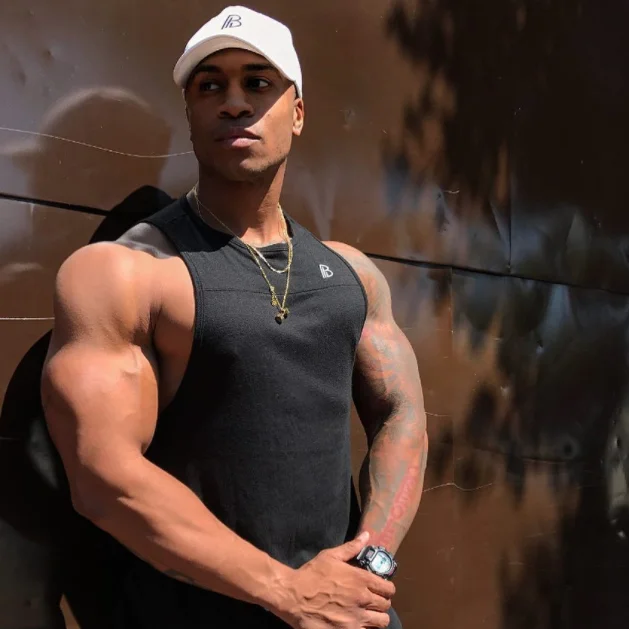 
Men Gym Muscle Sleeveless Shirt Male Vest Tank Tops bodybuilding clothing With Custom Logo tank top 