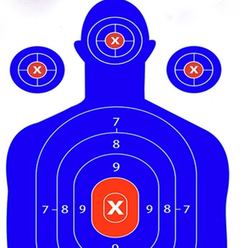 Silhouette Hand Gun,Rifle Paper Shooting Targets - Buy Shooting Target ...