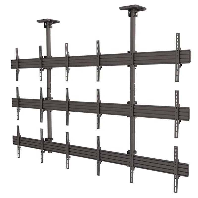 

High End Ergonomic Height Adjustment Ceiling Universal TV Wall Bracket