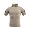 Outdoor Sport Leisure Military Training Suits Frog Short-Sleeve Tactical Frog Style Men T-Shirt