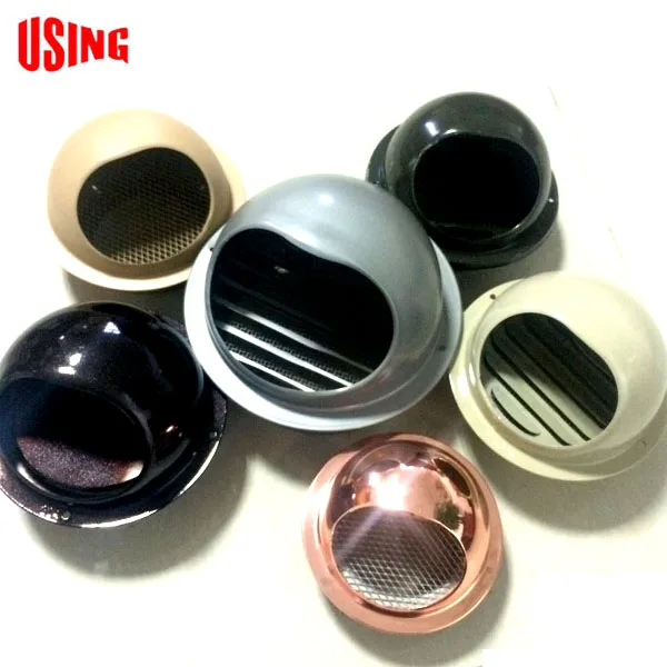 Hot Selling Stainless Steel Air Vent Cover Round Bull Nosed Air Caps
