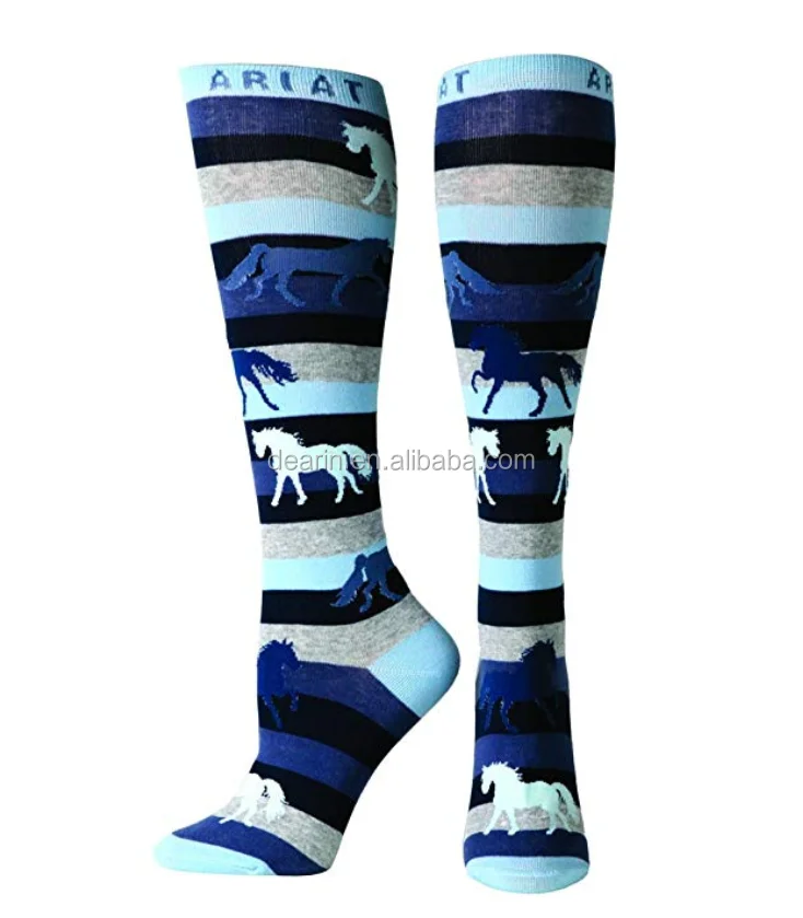 
DYHR-062 Equestrian ,Horse riding, Horsemanship socks,Knee-high for Children 