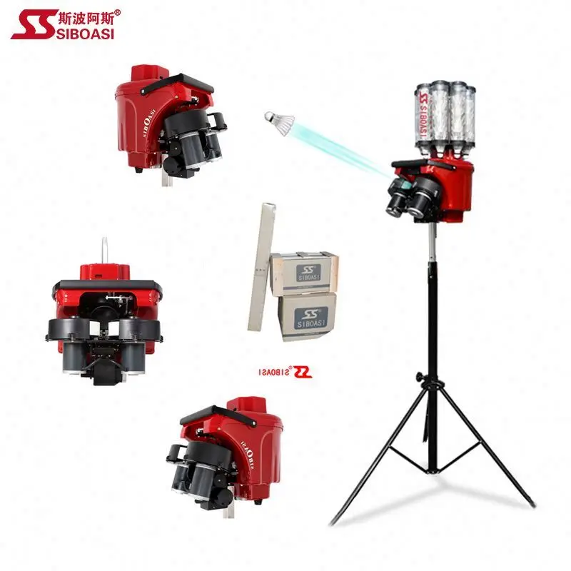 

Creative automatic ball launcher other badminton products Wholesale, Black