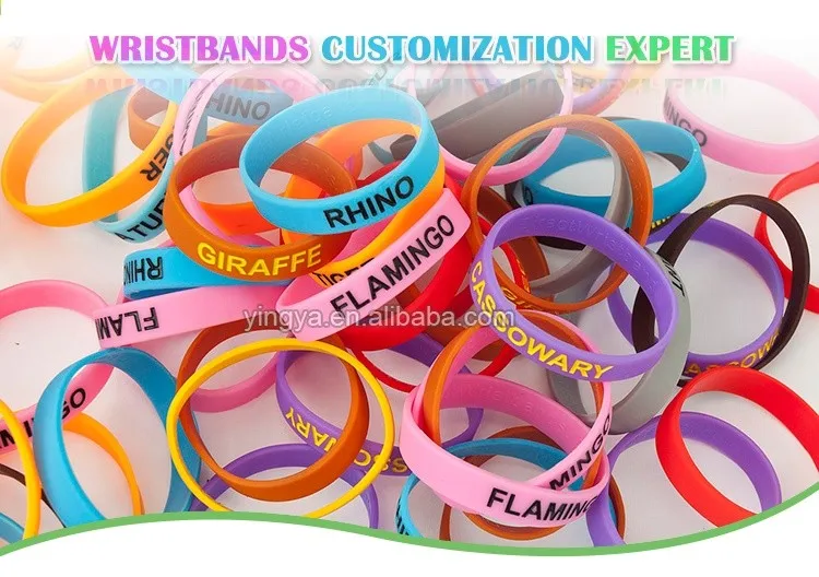 custom rubber wristband