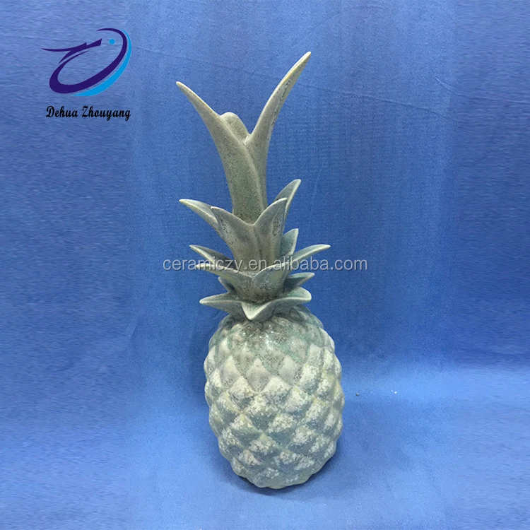 Hot Sale White Ceramic Pineapple Christmas Decorations Buy