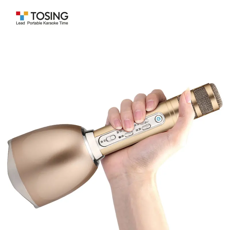 

2019 top TOSING plus magic sing karaoke with CE RoHS FCC, Rose golden/silver/golden