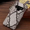 Custom private label fashion business style men genuine python leather phone case wallet for HUAWEI P20/ P20 Pro