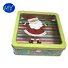 Pretty Gift Box Christmas PET PVC Window Tin Box With SGS Certificate