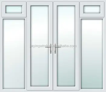 White Upvc French Doors With Opening Side Sash Panels Buy Upvc French Window Upvc French Window Upvc French Window Product On Alibaba Com