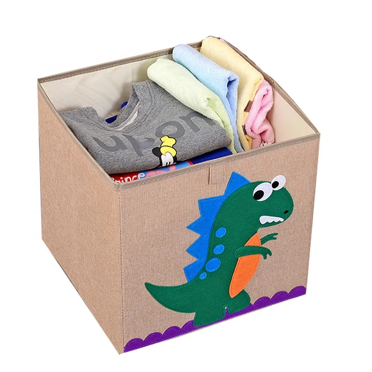 

Cartoon Cotton And Linen Cardboard Doll Storage Boxes Home Boxes Storage, Customized color
