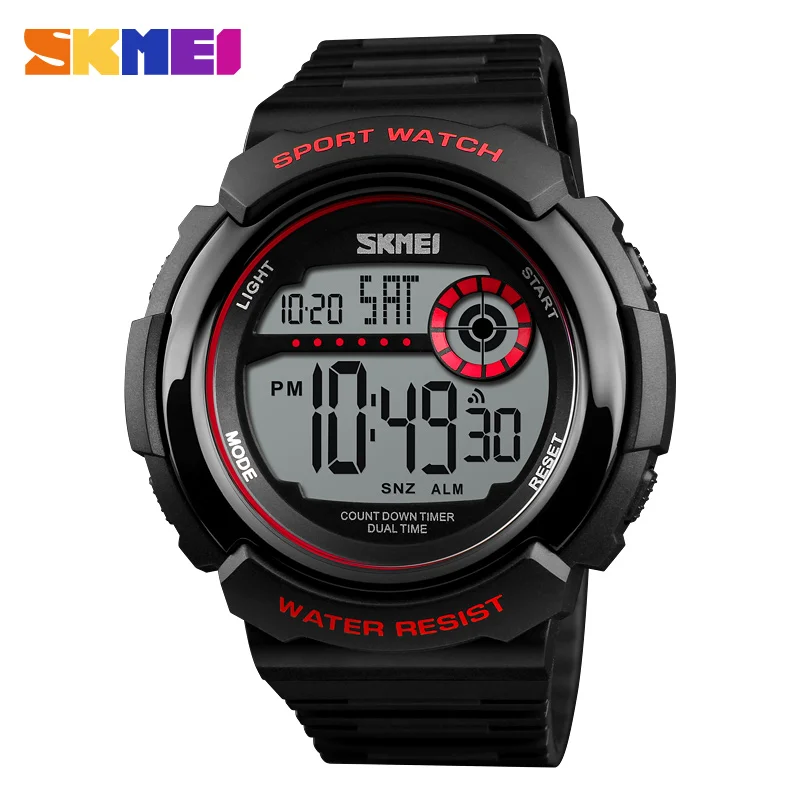 SKMEI Men Sport Fashion Casual Watch 50M Waterproof Chronograph Wristwatch Alarm Relogio Masculino