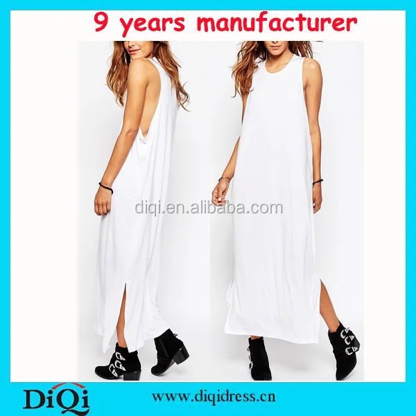 white t shirt maxi dress