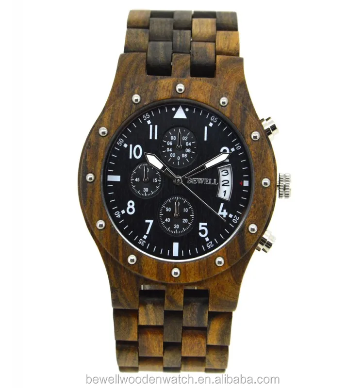 

Hot Sales Handcrafted Wood Watch Handmade Wooden Wrist Watch OEM