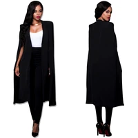 

Sexy cloak poncho cape plus size 4XL blazer coat