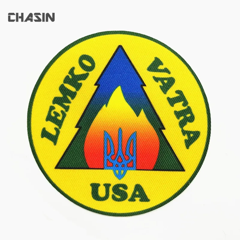 Wholesale Custom Dye Sublimation Soccer Patch,Heat Transfer Patch