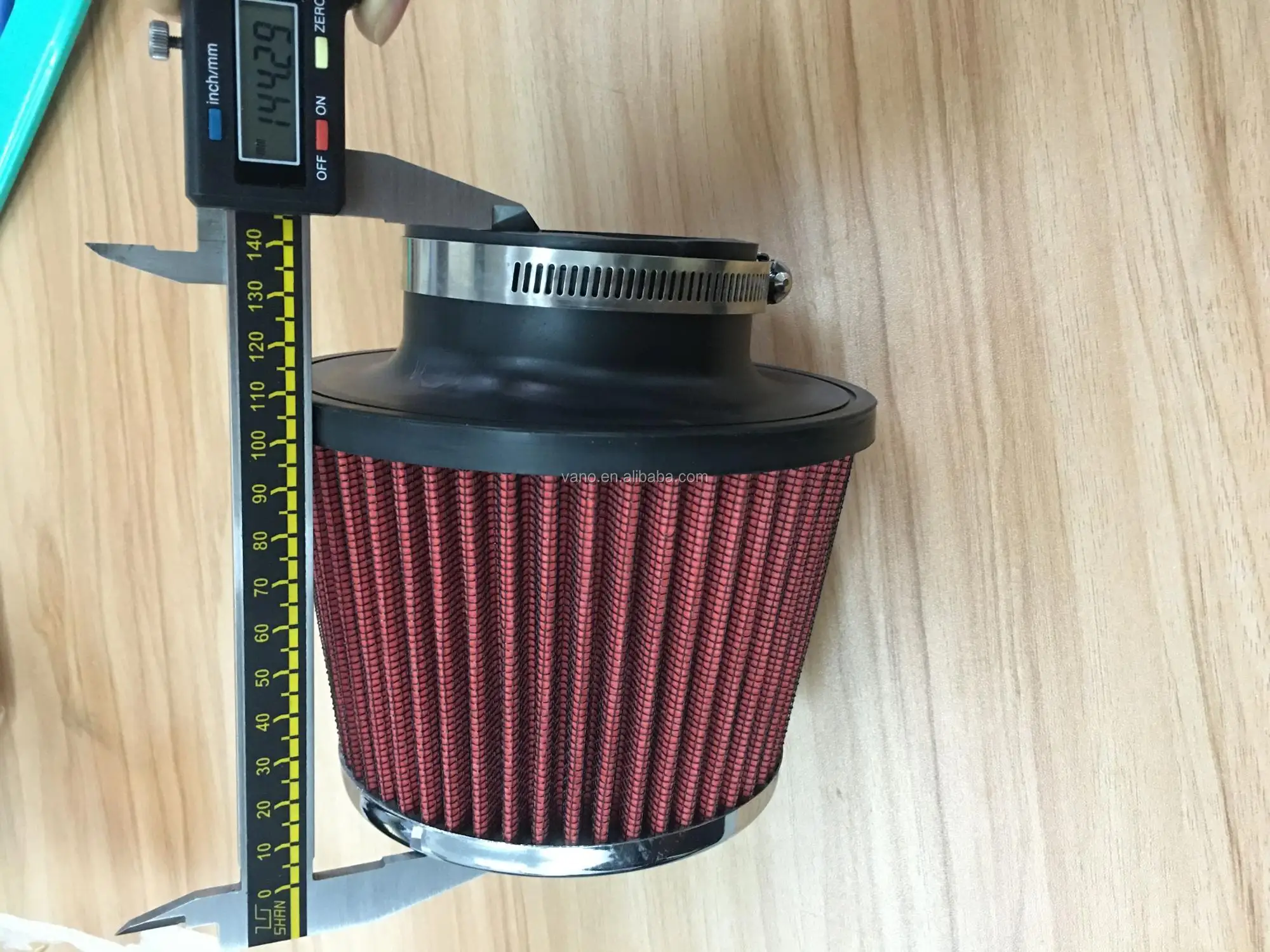 super quality 76mm motorcycle air filter