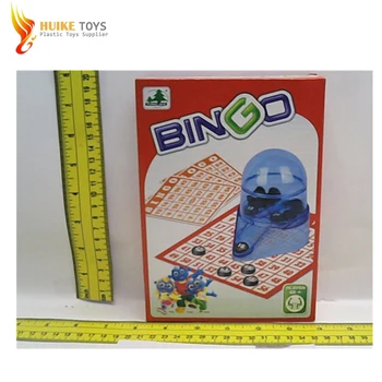 Plastic Bingo Lotto Game Toy With Ball Shake The Machine Set - Buy