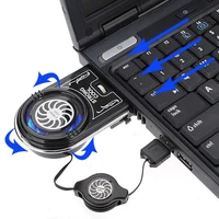 

Super Mini Vacuum Blue LED USB Air Extracting Cooling Fan Cooler For Notebook Laptop PC USaway