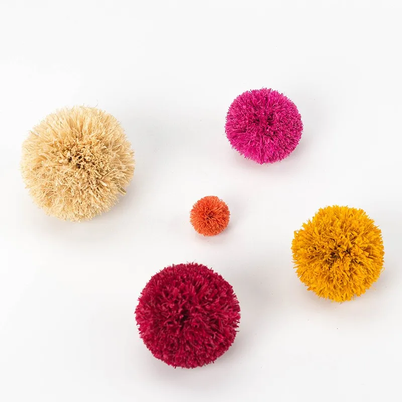 Hand Made Natural Raffia Straw Decorative Ball Buy Decorative Ball