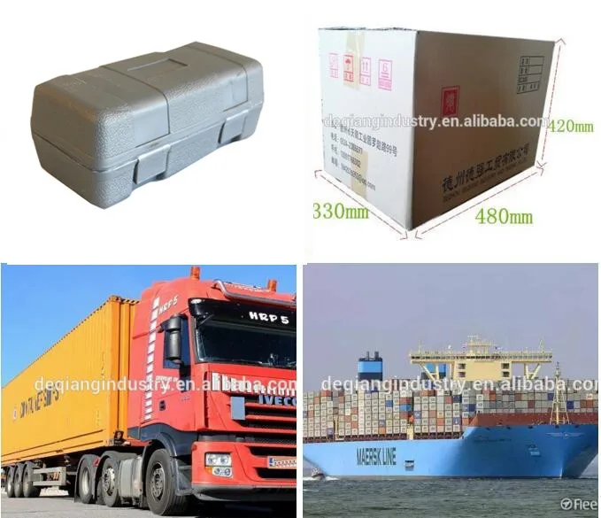 Precision vise package plastic hard tool box for machine tool accessories