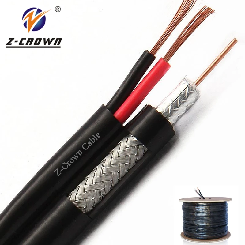 Waterproof Security Rg6 Cctv Cable Rj6+2c Coaxial Cable Buy Rg6 With