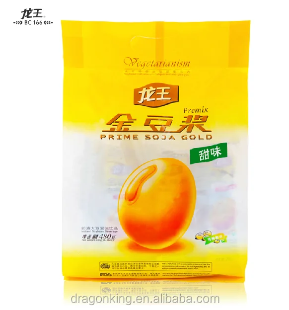 
High Protein Pure Organic instant soymilk powder soya milk Halal Food 