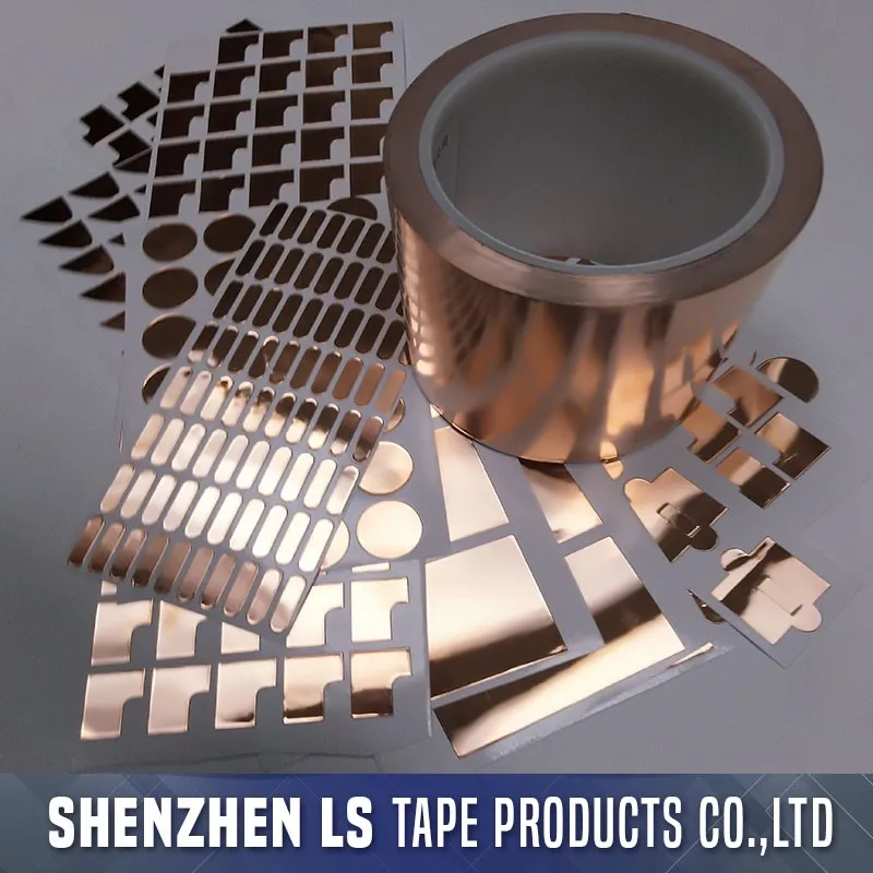 Custom Die Cut Adhesive Sheets Copper Circles Buy Sheet Copper