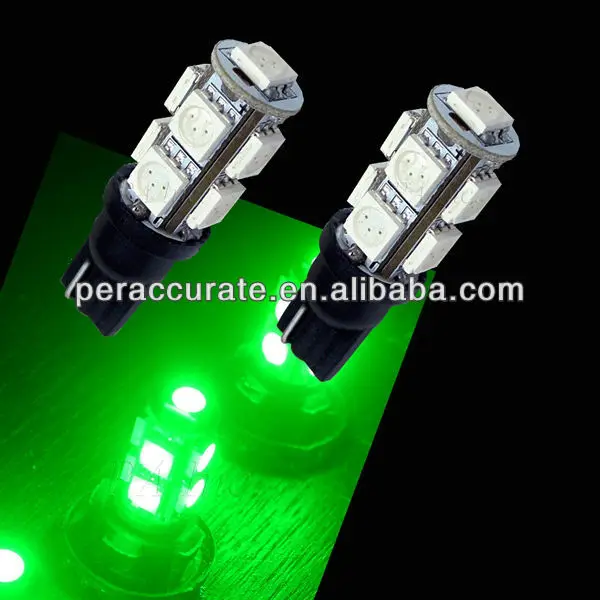 

9 SMD T10 Car LED Indicator Lamp Taiwan Scooter Parts PA Green