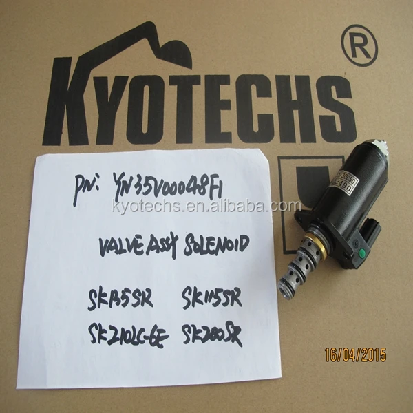 VALVE ASSY SOLENOID FOR YN35V00048F1 SK135SR SK115SR SK210LC-6E SK200SR .jpg