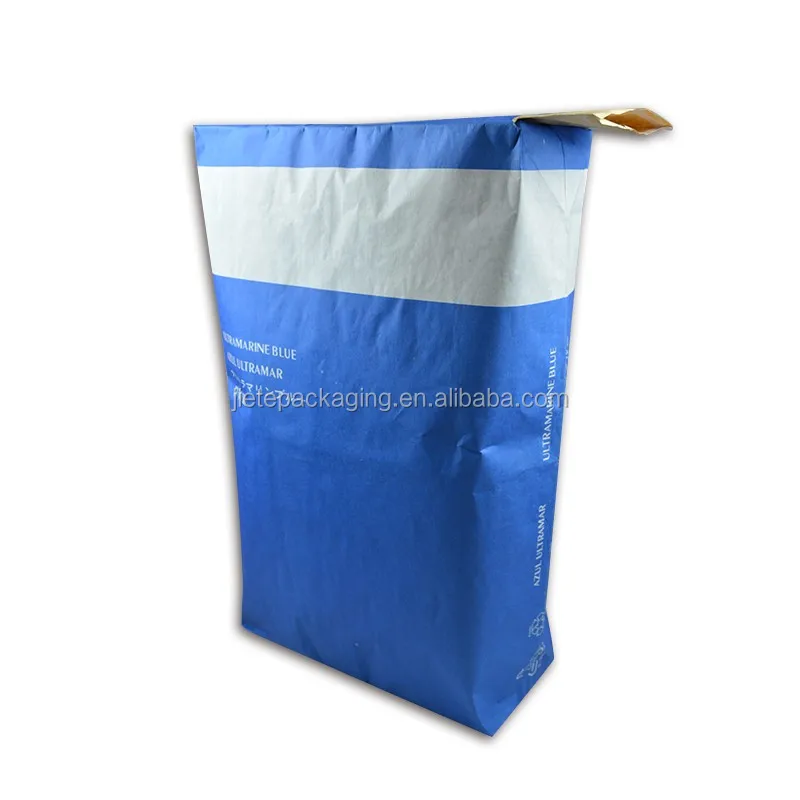 kraft paper valve bag
