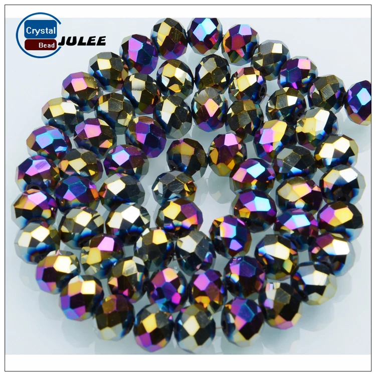 

C75-C122 Rondelle Beads 4mm 6mm 8mm Wholesale Crystal Glass Beads, More than 252 colors available