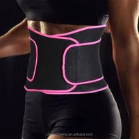 

High Quality Custom Double Layer Fat Burner Pull Workout Sweat Belt Fitness Waist Eraser Trimmer Slimming Heating Belt