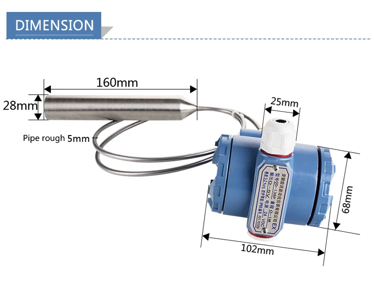 Hot sale Diesel Fuel Tank Level Sensor High Temperature Water Tank